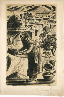 Хигер Ефим Яковлевич. Восточная сцена